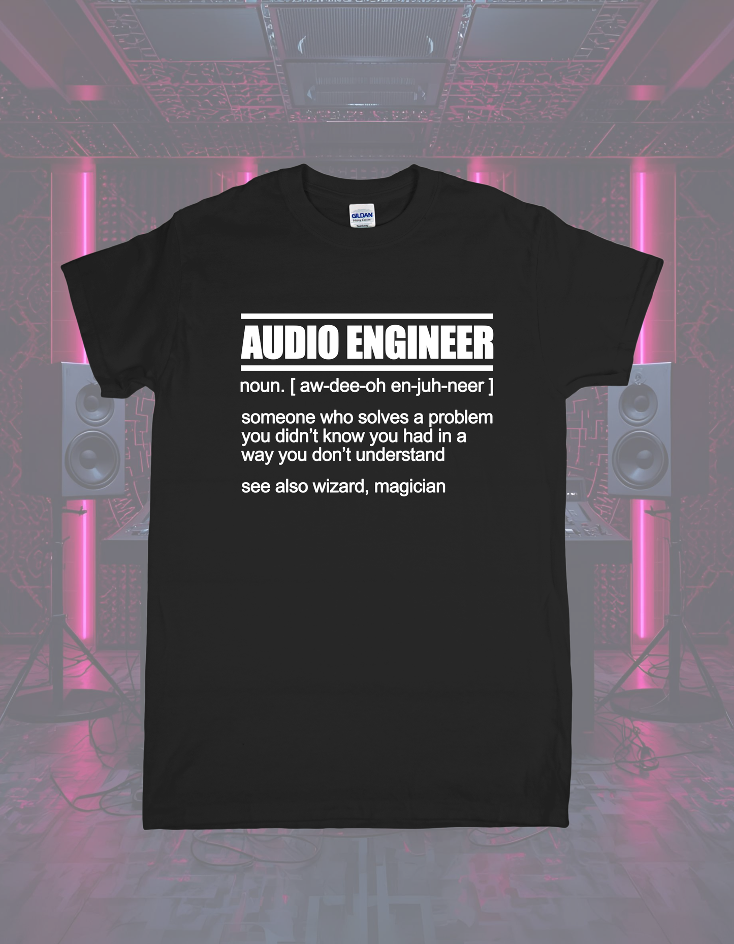 Audio Engineer Tee
