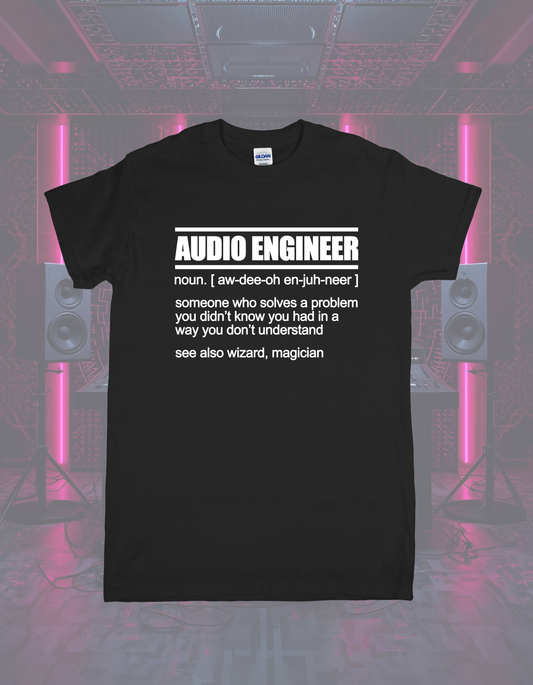 Audio Engineer Tee