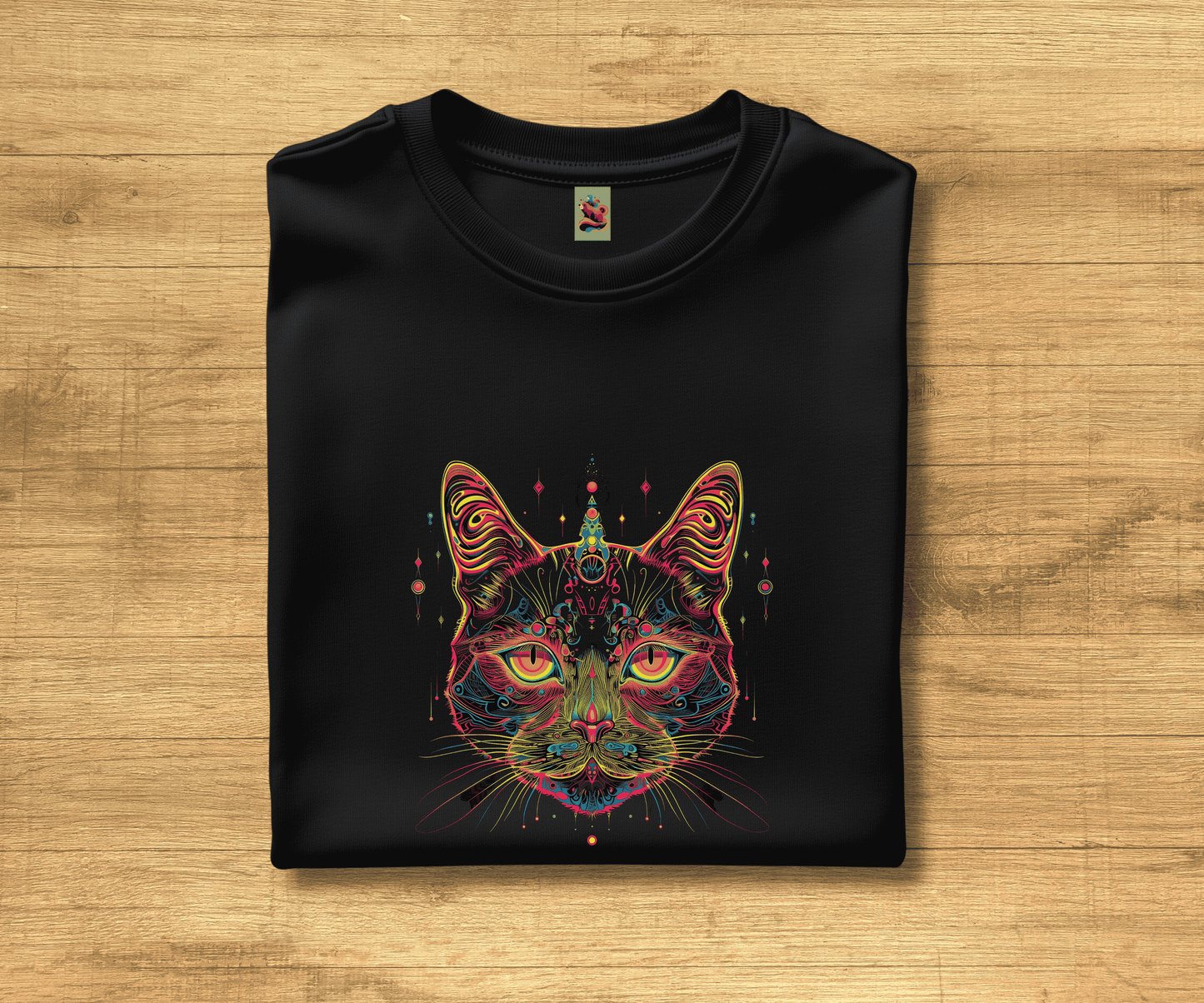 Psychedelic Whiskers Tee