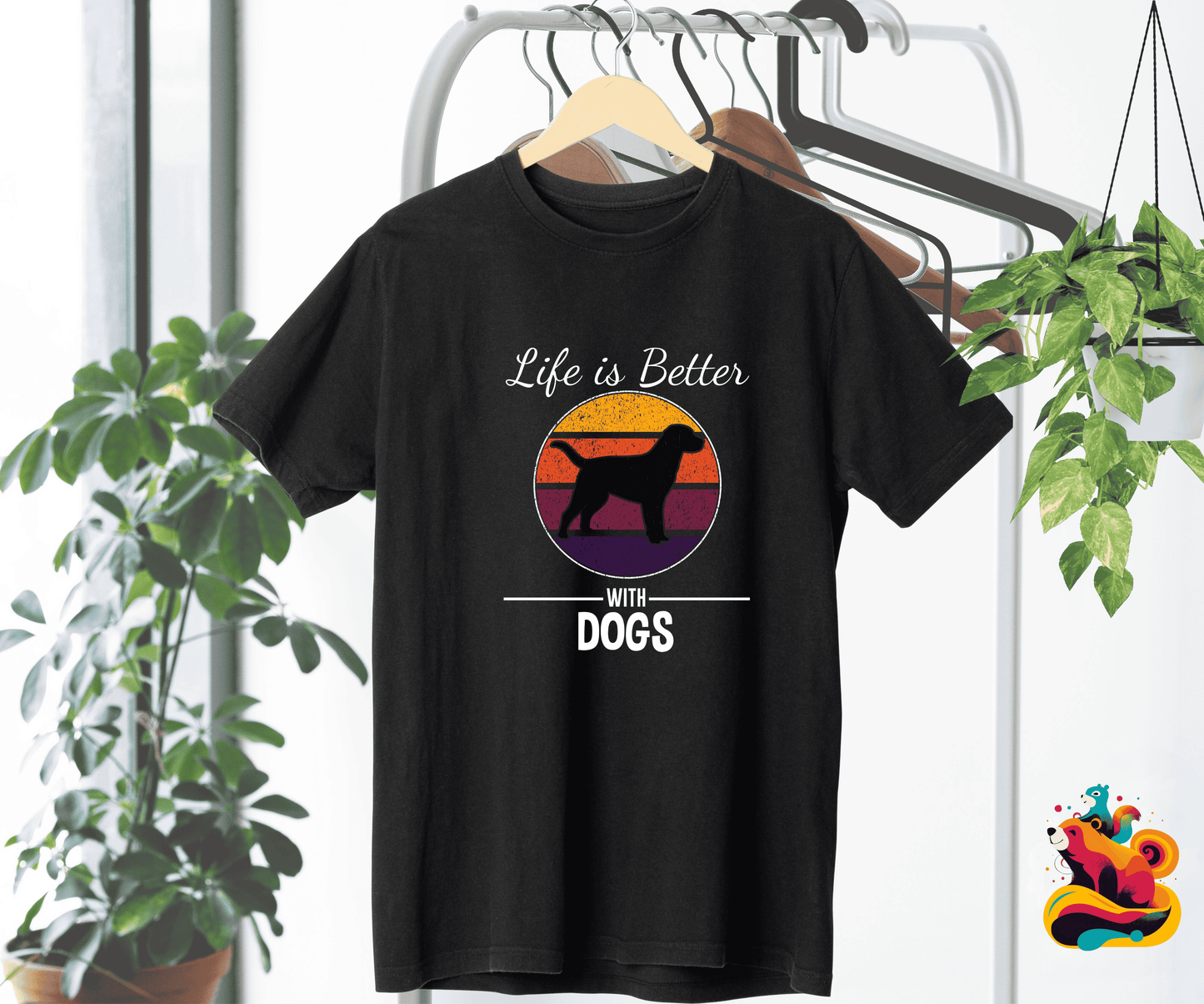 Life is Better with Dogs Tee